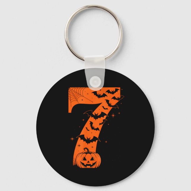 Porte-clés Fun Six Seven 6 7 Meme Design Couples Halloween  (Recto)