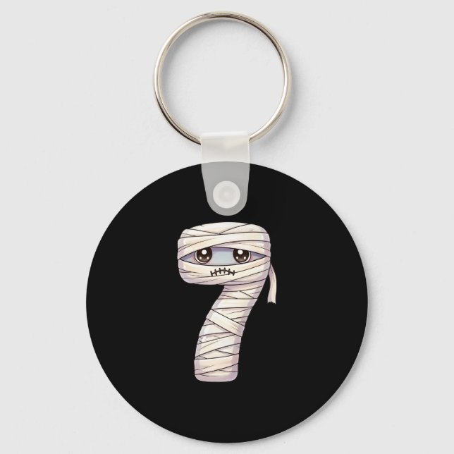 Porte-clés Fun Six Seven 6 7 Meme Design Couples Halloween Mu (Recto)