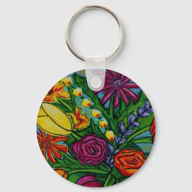 Porte-clés Funky Bouquet Porte - clé (Recto)