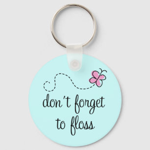 Porte-clés Funky Floss Dental Hygienist Porte - clé