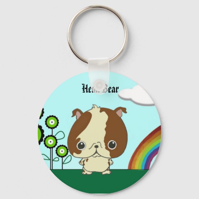 Porte-clés Funky Hemi Bear keyring from Hagorama Studios (Recto)