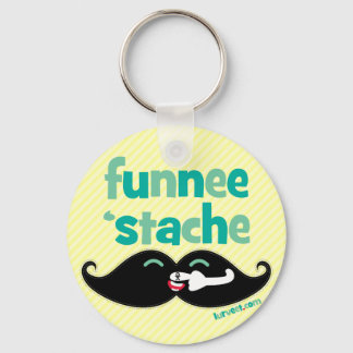 Porte-clés Funnee Stache Key Chain