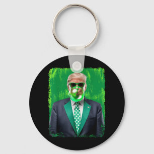 Porte-clés Funny 47ème Président Jour de la Saint Patrick Irl