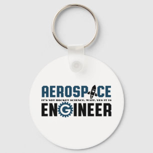 Porte-clés Funny Aerospace Engineer Humour C'est Rocket Scien