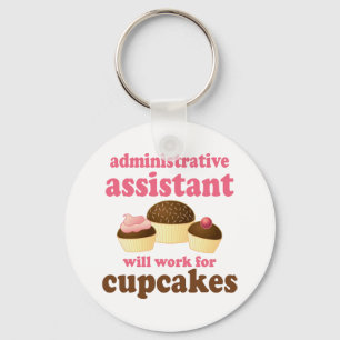 Porte-clés Funny Assistant administratif