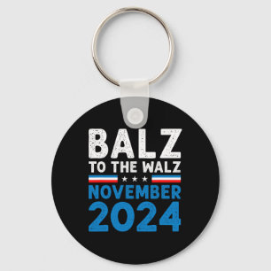 Porte-clés Funny Balz Au Walz Kamala Harris Tim Walz 2024