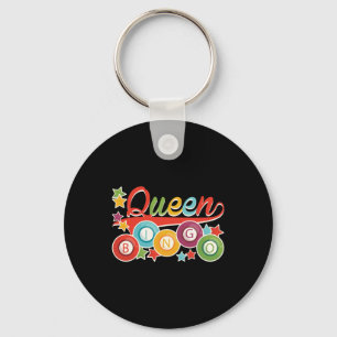 Porte-clés Funny Bingo Girl Bingo Balls Queen