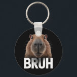 Porte-clés Funny Capybara Bruh<br><div class="desc">Funny Capybara Bruh</div>