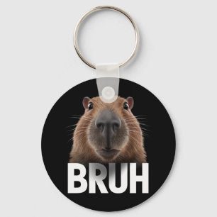 Porte-clés Funny Capybara Bruh