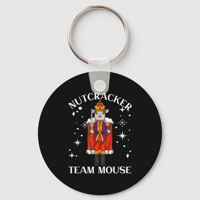 Porte-clés Funny Christmas Family Dance Team Mouse Nutcracker (Recto)