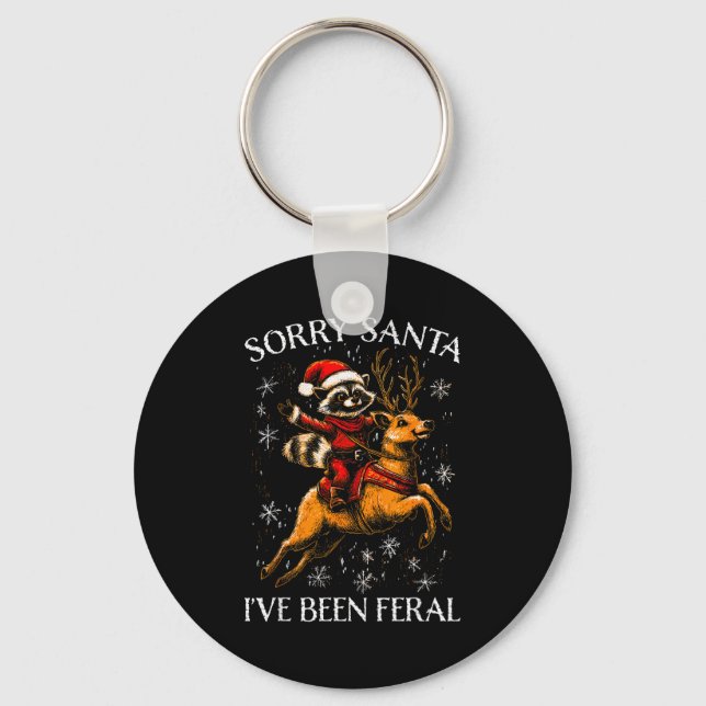 Porte-clés Funny Christmas Tee Sorry Santa Xmas Kids Boys Gir (Recto)