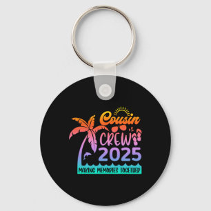Porte-clés Funny Cousin Crew 2025 Summer Group Making Memorie