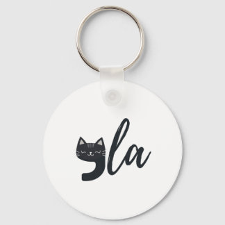 Porte-clés Funny Cute Cat Comma La Funny Kamala Harris Présid