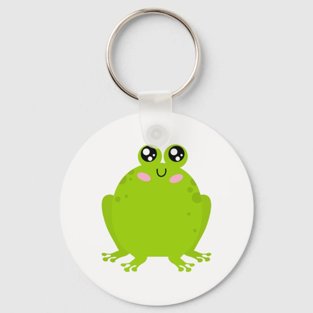 Porte-clés Funny Cute Frog (Recto)