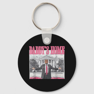 Porte-clés Funny Daddys Accueil Trump Pink 2024 Reprendre l'A
