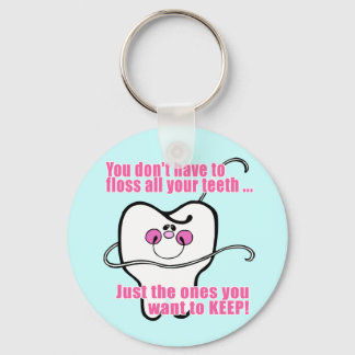 Porte-clés Funny Dental Hygienist