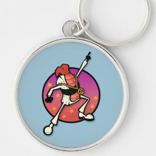 PORTE-CLÉS FUNNY DISCO SUSHI PREMIUM PORTE - CLÉ ROND