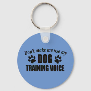 Porte-clés Funny Dog Trainer Keychain Gifts
