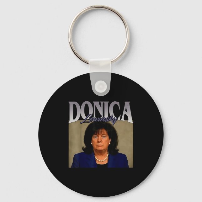 Porte-clés Funny Donica Lewinsky Meme Shirt Big Beautiful Bil (Recto)