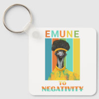 Funny Emu Bird Pun - Emune à la Négativité