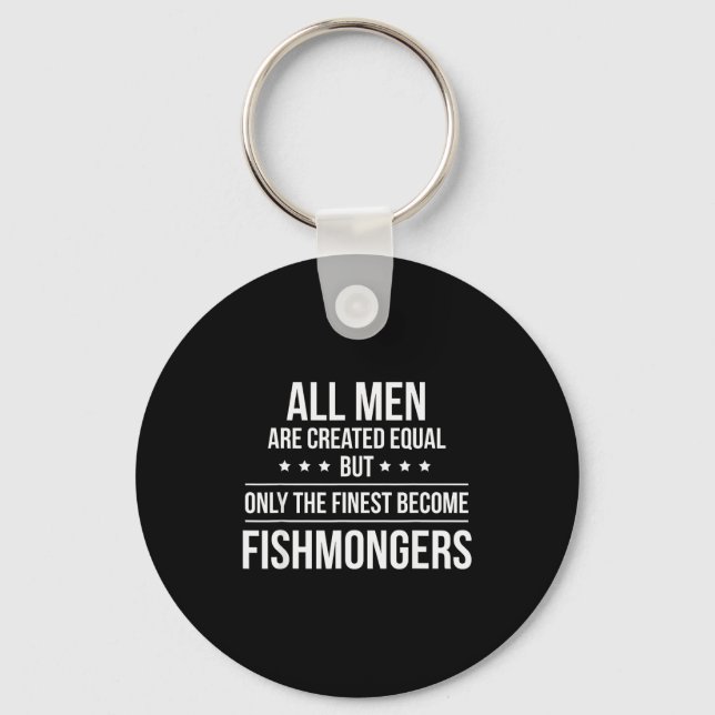Porte-clés Funny Fishmonger Shirt_ Perfect Job &amp; Work Gif (Recto)