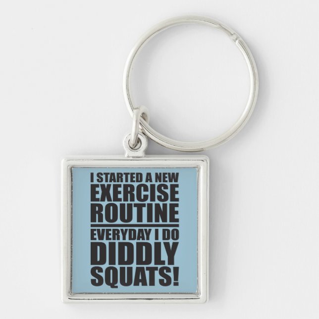 Porte-clés Funny Fitness Porte - clé (Devant)