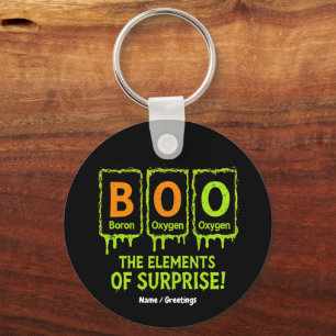 Porte-clés Funny Halloween Boo Elements Science Surprise Cade