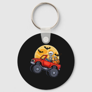Porte-clés Funny Halloween Skeleton Monster Truck Kids Boys