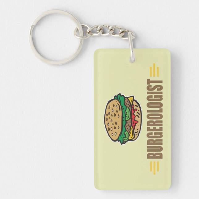 Porte-clés Funny Hamburgers (Devant)