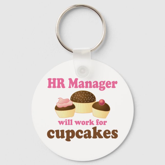 Porte-clés Funny HR Manager (Recto)