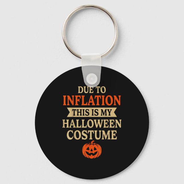 Porte-clés Funny Inflation Halloween Costume Couple Matching  (Recto)