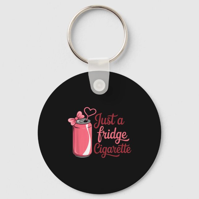 Porte-clés Funny Just A Fridge Cigarette Coquette Nk Bow  (Recto)