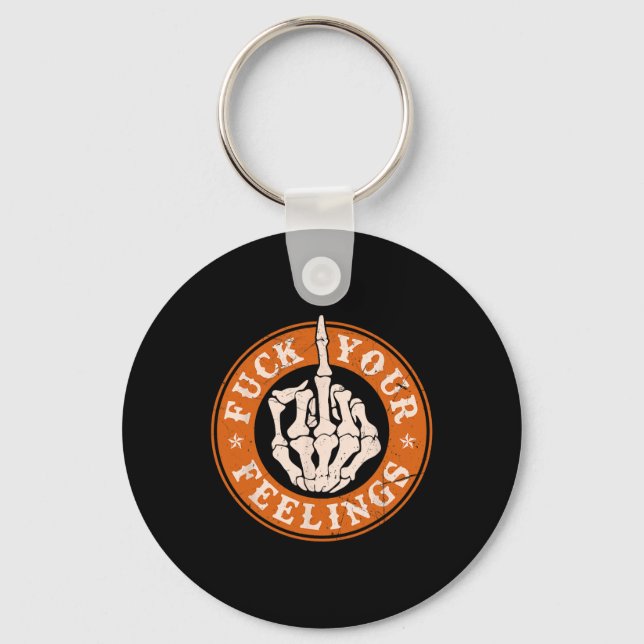 Porte-clés Funny Karate Instructor Graphic - Je fais Precisio (Recto)