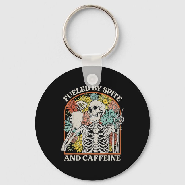 Porte-clés Funny Karate Kick Waataa Mixed martial art (Recto)