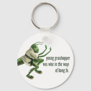 Porte-clés Funny Kung Fu Grasshopper