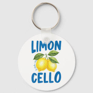 Porte-clés Funny Limoncello La Dolce Vita Citron italien
