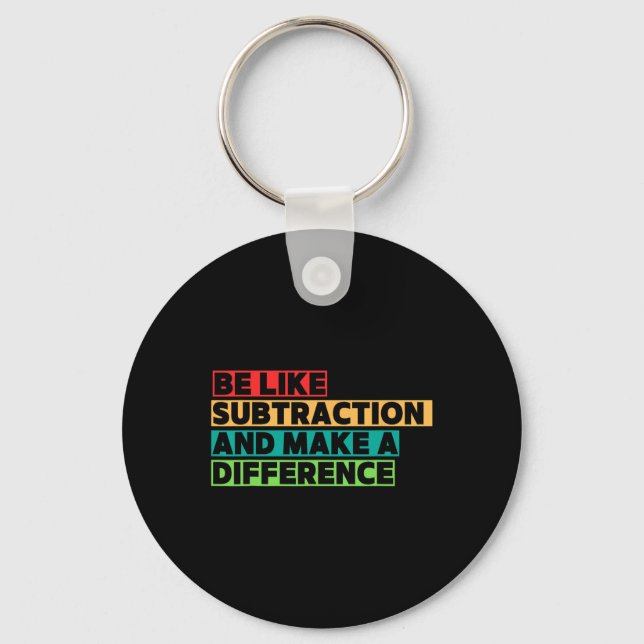 Porte-clés Funny Math Teacher Math Lover Quotes Student Mathe (Recto)