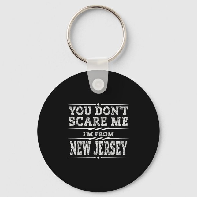 Porte-clés Funny New Jersey Home Garden State Gift  (Recto)