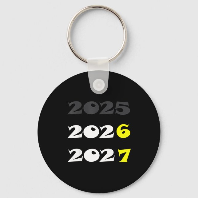 Porte-clés Funny New Year 2026 Six Seven 67 Meme  (Recto)