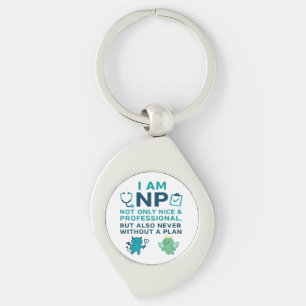 Porte-clés Funny NP Porte - clé - Infirmière Praticien Cadeau