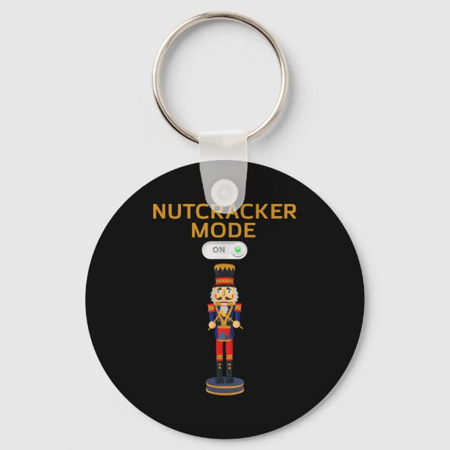 Porte-clés Funny Nutcracker Shirt Christmas Nutcracker Mode O (Recto)