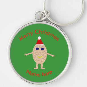 Porte-clés Funny Oeuf de Noël Porte - clé personnalisé