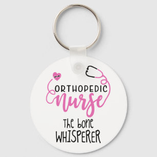 Porte-clés Funny Orthopedic Nurse cite murmurer -