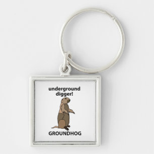 Porte-clés Funny Pet Groundhog