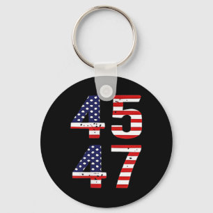 Porte-clés Funny Qr Président Trump Code de danse Trump 45_47