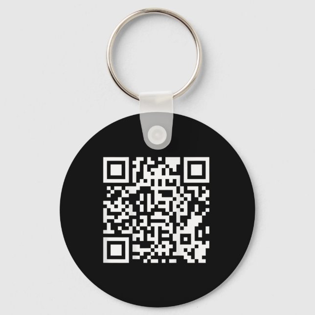 Porte-clés Funny Qr President Trump Dance Code (sur Byck) 5 (Recto)