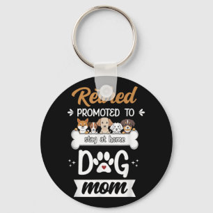 Porte-clés Funny Retraité Chien Maman Cadeau Mignonne Animaux