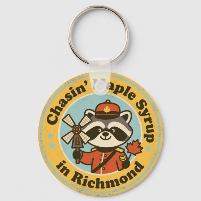 Porte-clés Funny Richmond Gift for Maple Lovers (Recto)