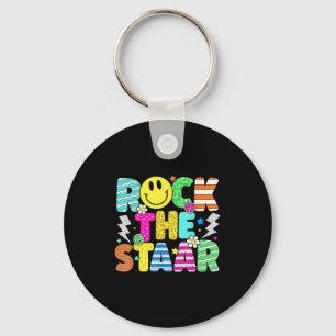 Porte-clés Funny Rock The Stadium Test Day Enseignant Enfants
