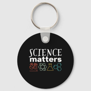 Porte-clés Funny Science Matters Geek et scientifique Nerd